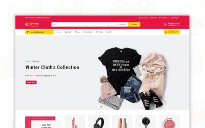 Splenid - The Shopping Mall OpenCart Template