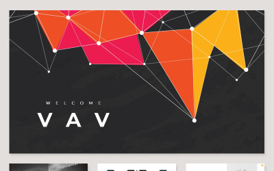 Bright Presentation PowerPoint template