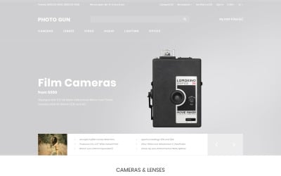Responsivt Photo Gun - Electronics Store - D¡ommerce Modern OpenCart-mall #80621