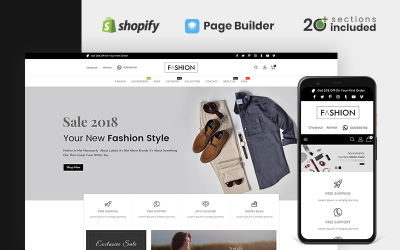 Fashion Clothing and Accessories Shopify Theme