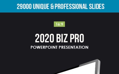 Plantilla de PowerPoint 2020 Biz Pro