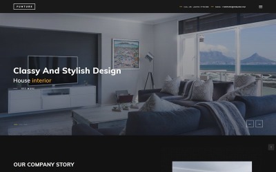 FUNTURE - Interaktivt WordPress-tema för arkitektur
