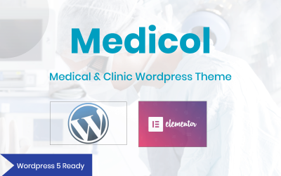 Medicol - Elementor Bootstrap para WordPress Tema médico y clínico