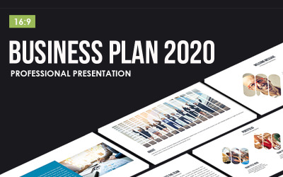 Üzleti terv 2020 PowerPoint sablon