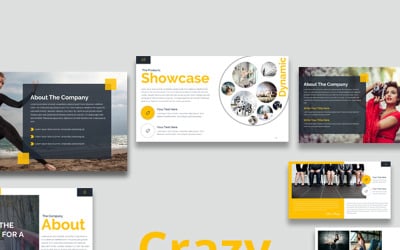 Crazy PowerPoint template