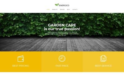 Energico - Agriculture Uniwersalny nowoczesny motyw WordPress Elementor