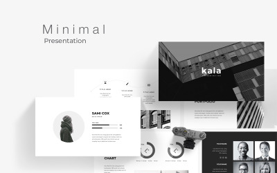 Minimális PowerPoint sablon