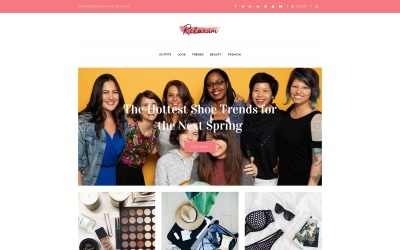 Relarum - Women Blog Uniwersalny klasyczny motyw WordPress Elementor