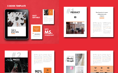 Tips eBook Presentatie PowerPoint-sjabloon