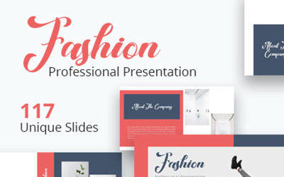 Divat PowerPoint sablon