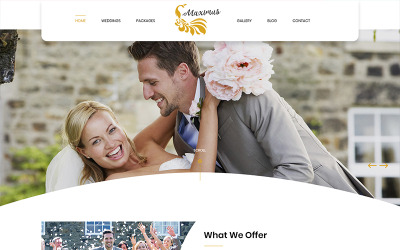 Maximus - Modello PSD per fotografia di matrimonio
