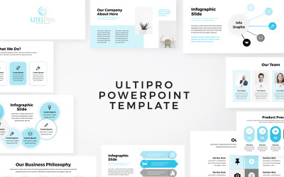 UltiPro - Business-Infografik-PowerPoint-Vorlage