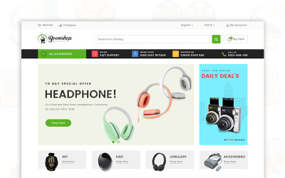 Boomshop - The Shopping Mall OpenCart Template