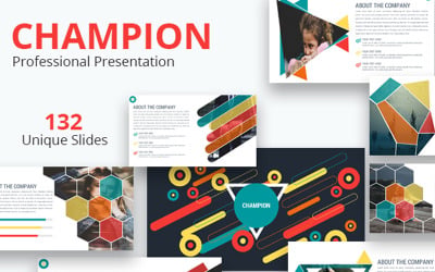 Чемпіон шаблон PowerPoint