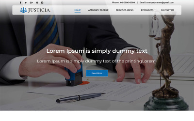 Justicia - Law Firm №81149