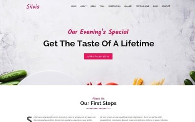 Silvia - Template Joomla 4 e 5 per Fast Food e Diner