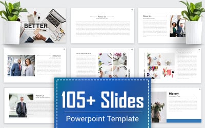 Jobb – Business PowerPoint sablon