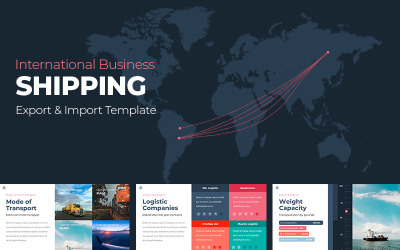 Prémium Shipping Google Slides 81221