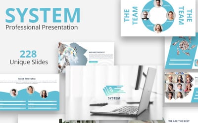 System PowerPoint template