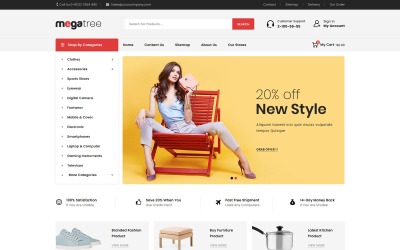 Responsive Megatree - Multipurpose Mega Store Prestashop #81363