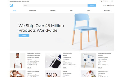 Shoprom - Großhandel Clean Shopify Theme