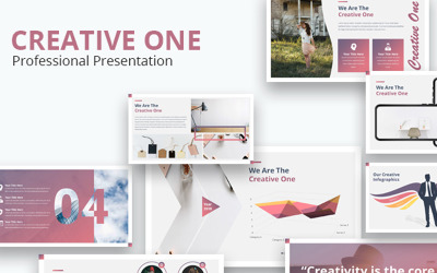 Creative One - Keynote template