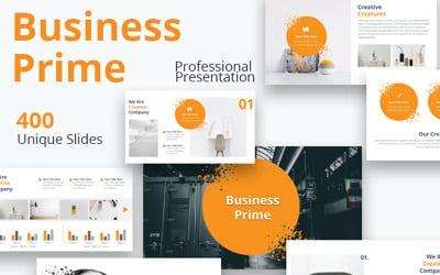 Business Prime PowerPoint-Vorlage