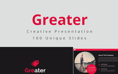 Greater - Keynote template