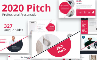 2020 Pitch - Багатоцільовий шаблон PowerPoint