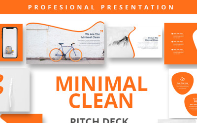 Minimal Clean Premium - šablona Keynote