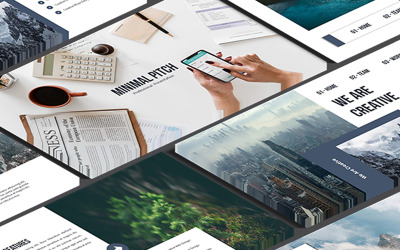 Minimal Pitch - Keynote template