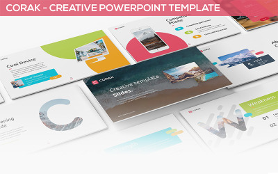 Corak - Kreativ PowerPoint-mall