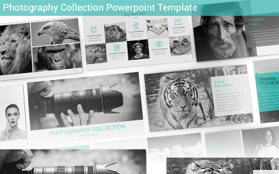 Fotografie-Sammlung PowerPoint-Vorlage