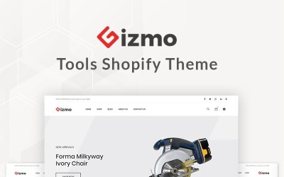 "Gizmo - Tools" thème Shopify adaptatif #81748