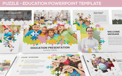 Головоломка - Шаблон PowerPoint для освіти