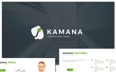 Modelo de PowerPoint Kamana