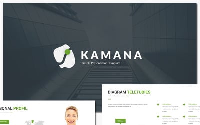 Шаблон Kamana PowerPoint