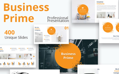 Business Prime - šablona Keynote