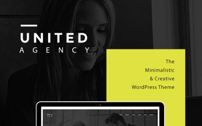 UNITED - portfölj HTML-webbplatsmall