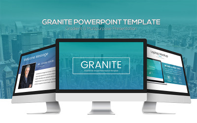 Gránit PowerPoint sablon