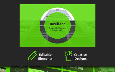 Intellect Corporate Business PowerPoint template