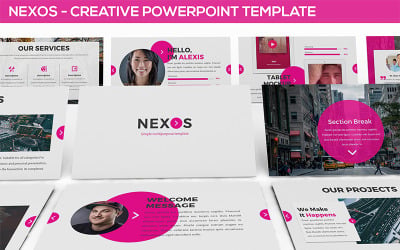 Nexos - 创意的PowerPoint模板