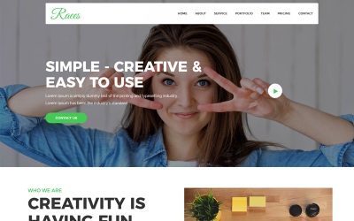 Raees - Creative Agency Joomla 4-sjabloon