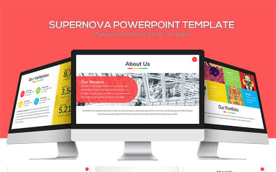 Supernova — многоцелевой шаблон PowerPoint