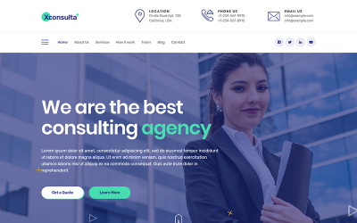 Xconsulta - Üzleti többcélú WordPress téma