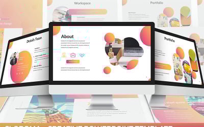 Clorama - Yaratıcı PowerPoint şablonu