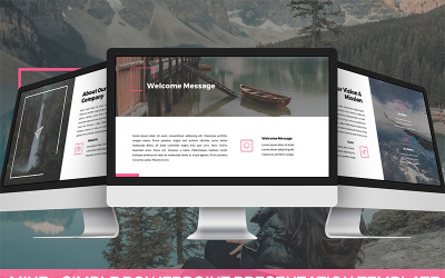 Kopalnia - Prosty szablon prezentacji PowerPoint