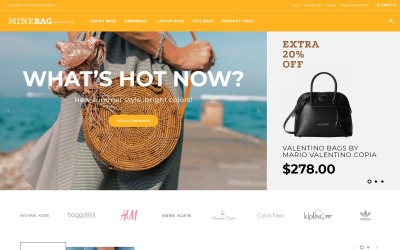 MineBag - простая тема для Magento электронной коммерции