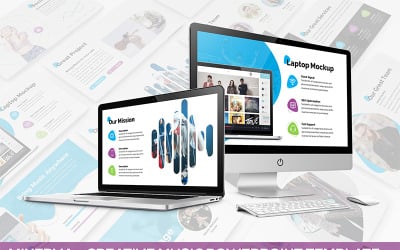 Minerva - PowerPoint-sjabloon voor creatieve muziekpresentatie