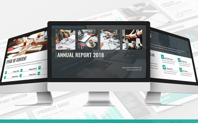 Modello di PowerPoint per la relazione annuale